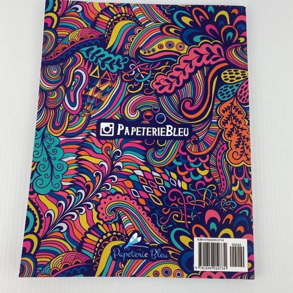 Adult Coloring Book Be Fearless in Pursuit of What Sets Your Soul on Fire - Picture 2 of 10